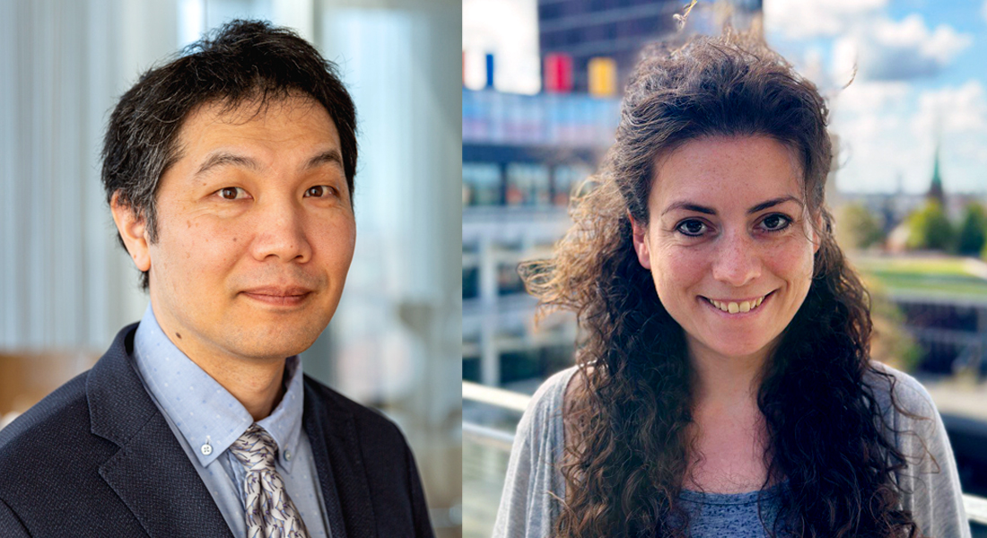 Hajime Hirase and Verena Untiet 